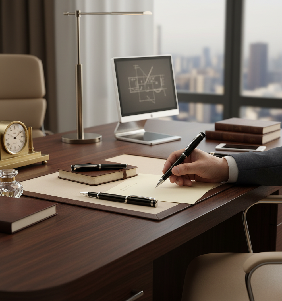 Nobel Collection - Elegant Desk Scene